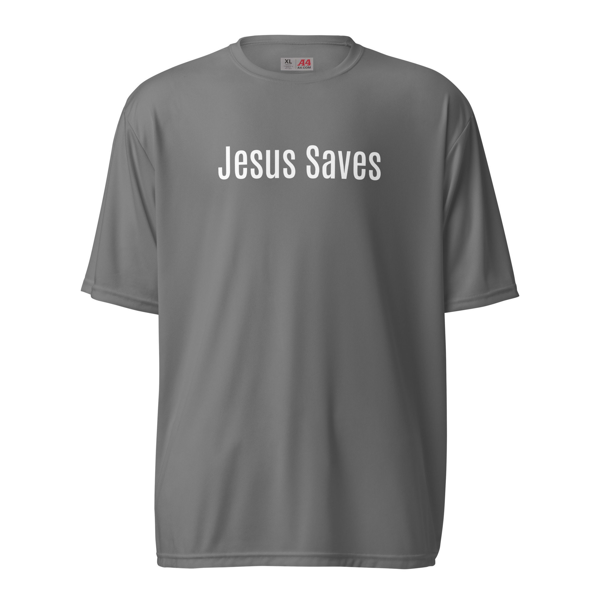Jesus Saves | unisex performance crew neck t-shirt - Image 11