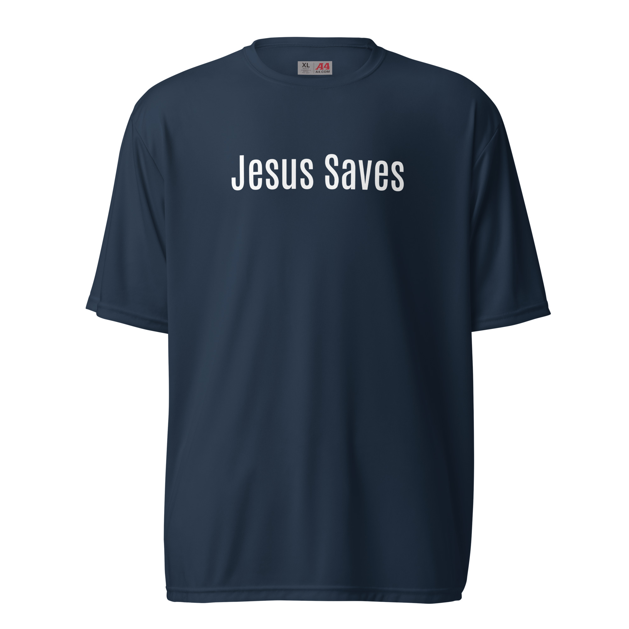 Jesus Saves | unisex performance crew neck t-shirt