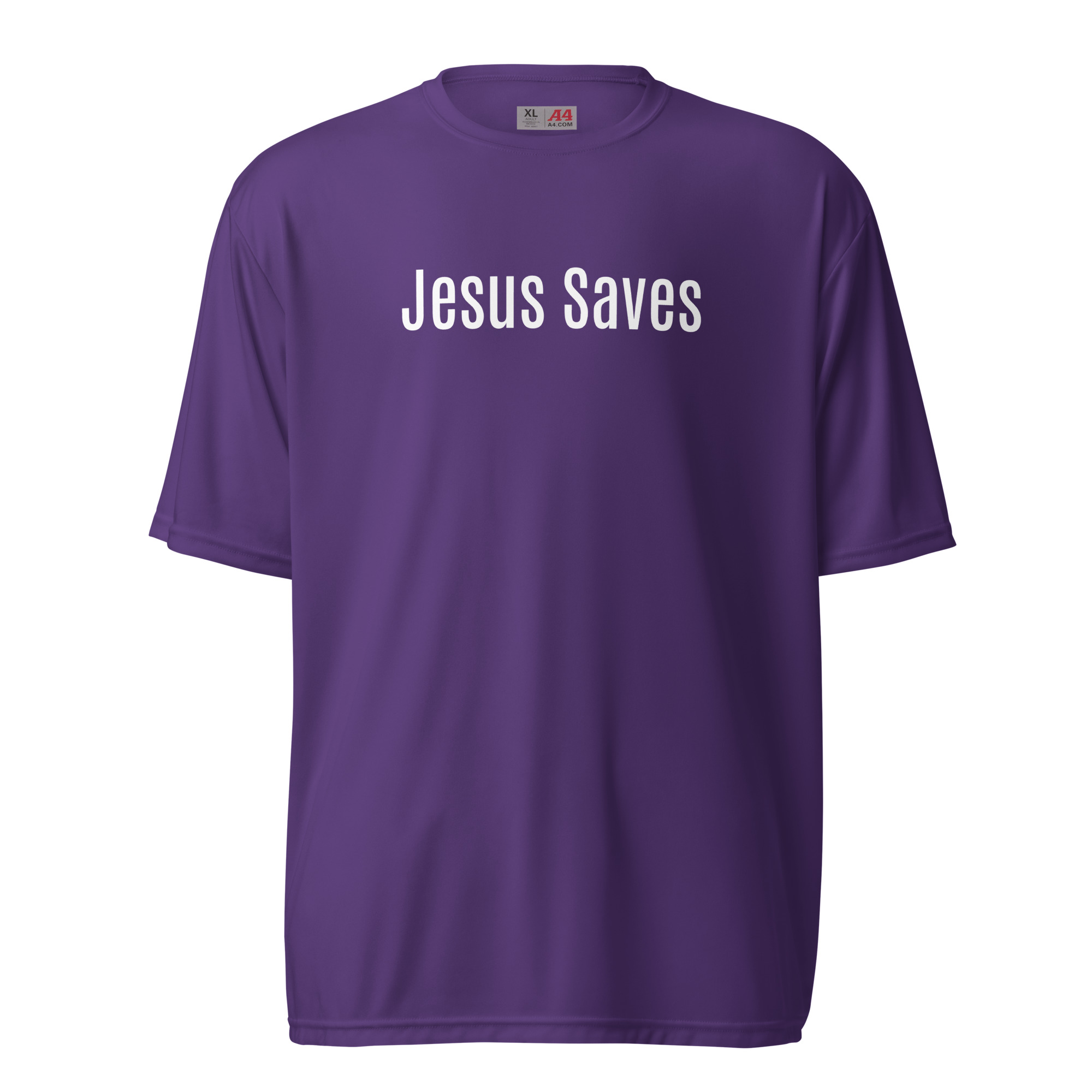 Jesus Saves | unisex performance crew neck t-shirt - Image 7