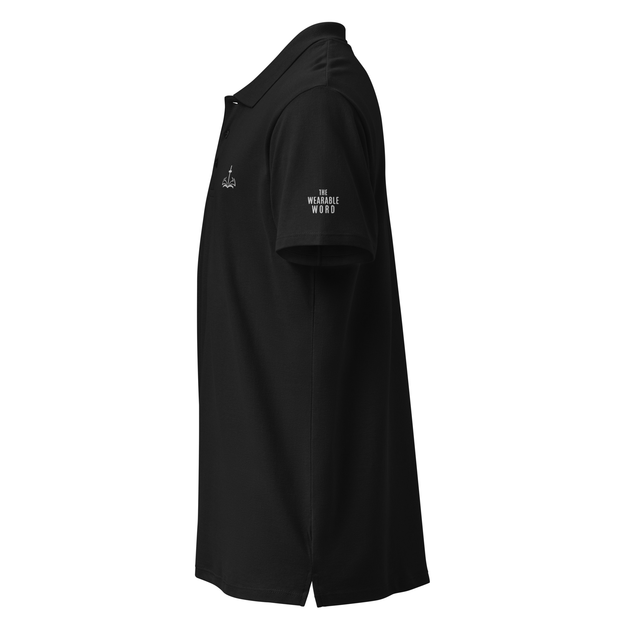 Wearable Word | premium 100% cotton pique embroidered polo shirt - Image 3