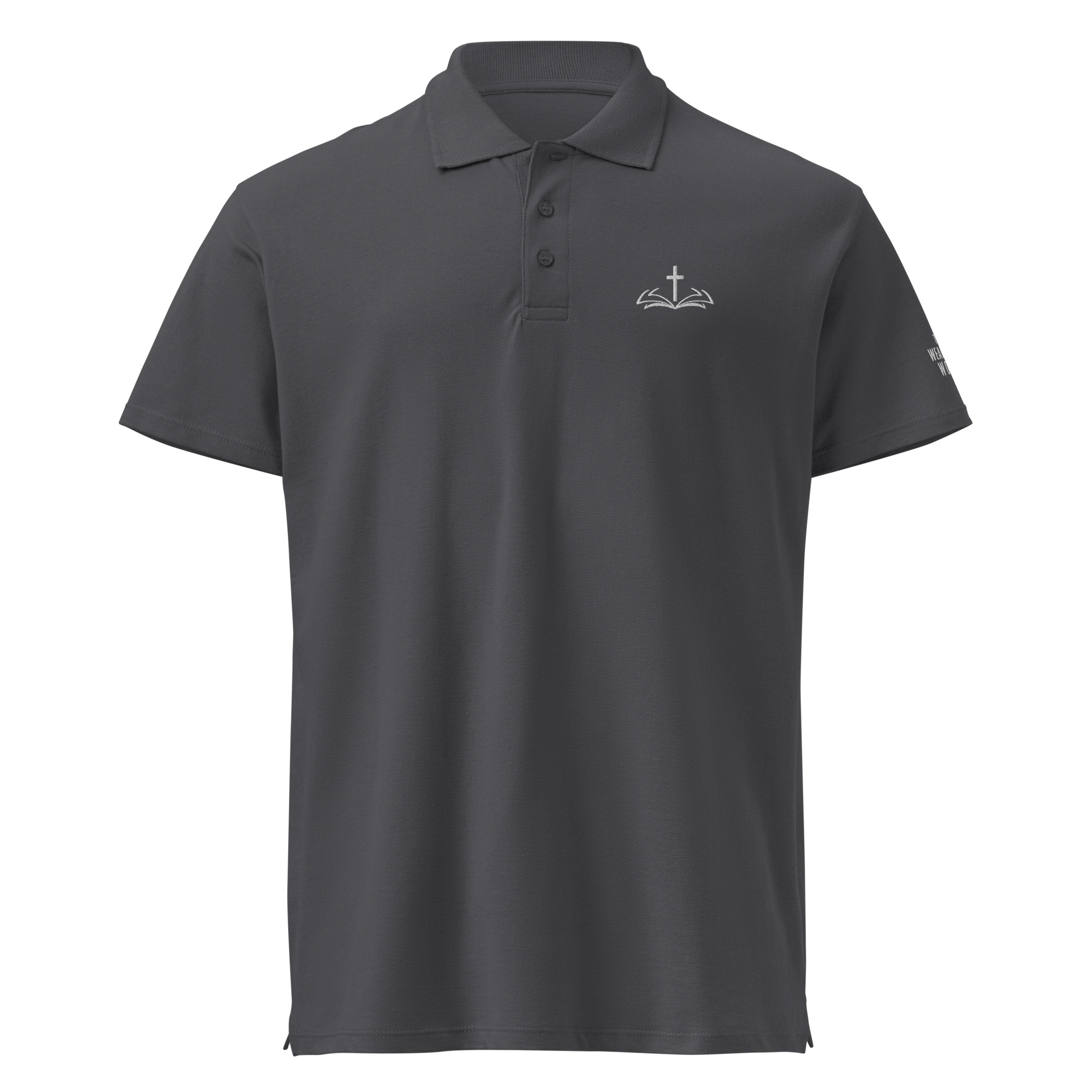 Wearable Word | premium 100% cotton pique embroidered polo shirt - Image 8
