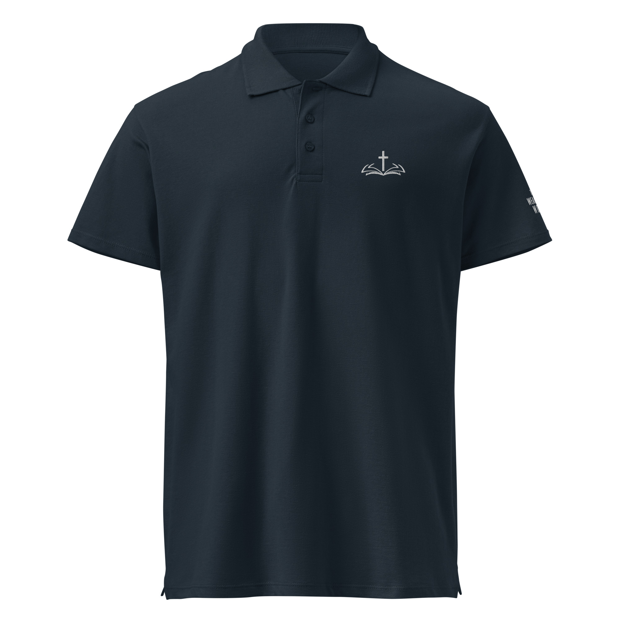 Wearable Word | premium 100% cotton pique embroidered polo shirt - Image 4