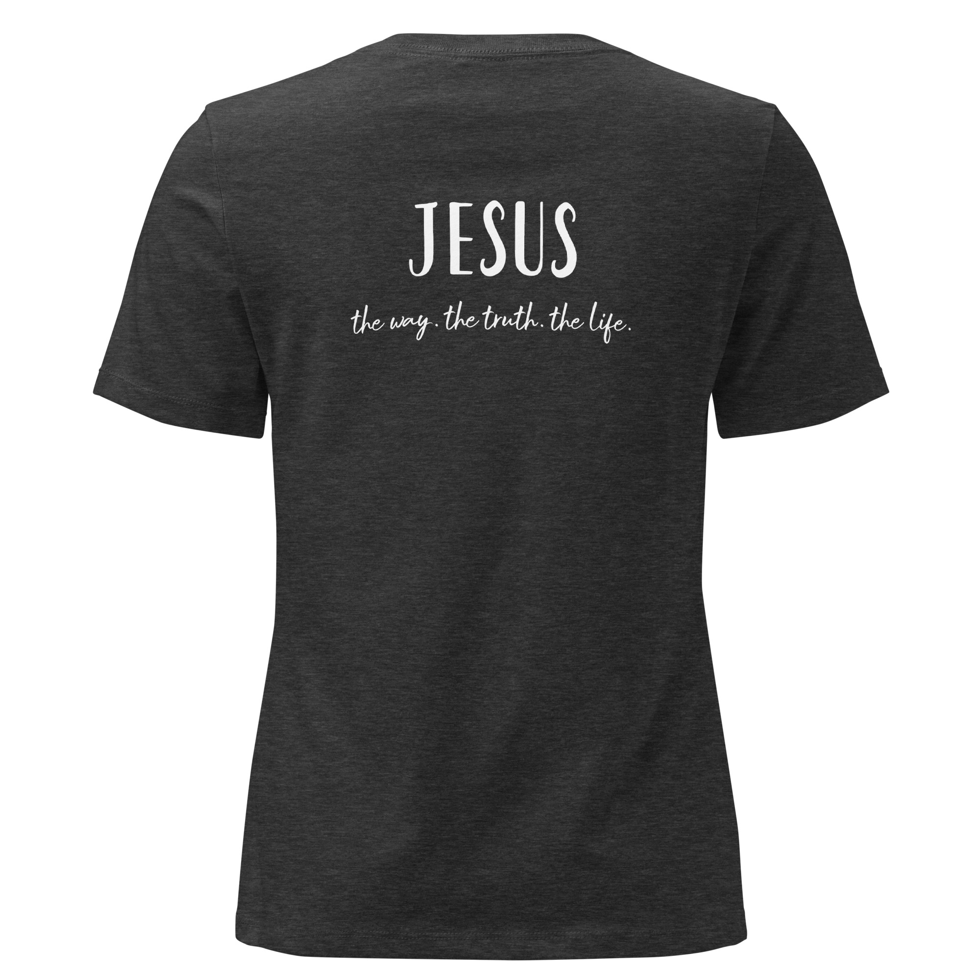 Way Truth Life (back) | women's relaxed t-shirt (dark)